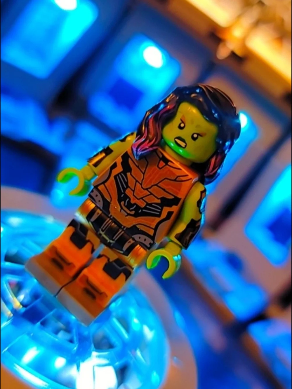 Guardians Of The Galaxy Gamora Minifigure Lego Compatible
